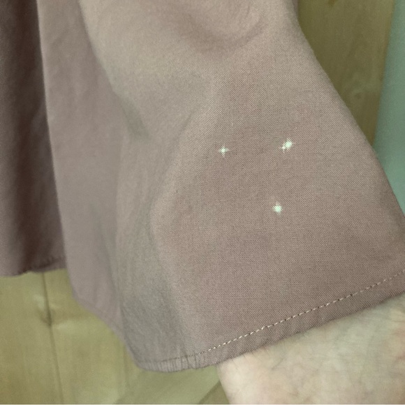 Vintage Dusty Rose Maxi Skirt Rayon Size 14 - Picture 10 of 14